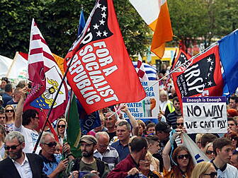 Tens Of Thousands March In Dub...